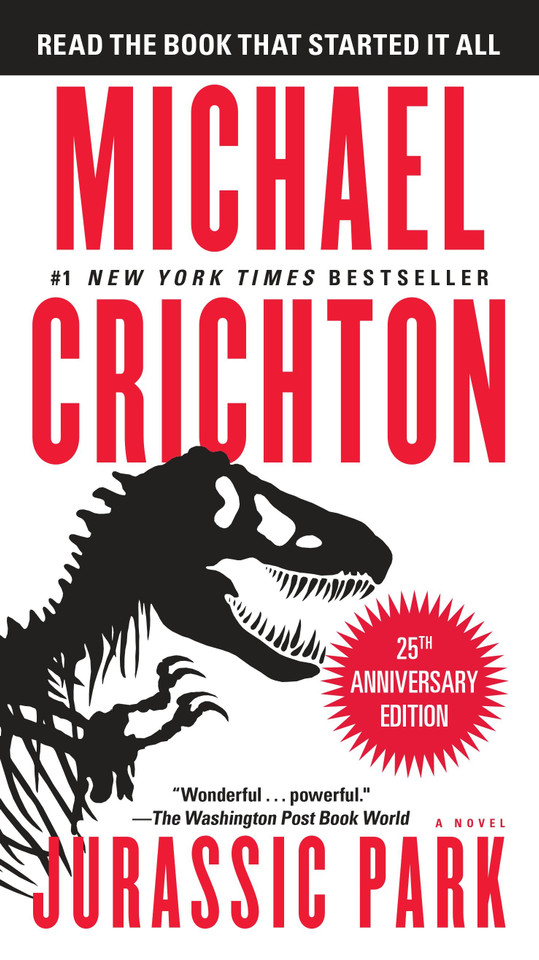 Jurassic Park: A Novel (Jurassic Park) book cover by Michael Crichton