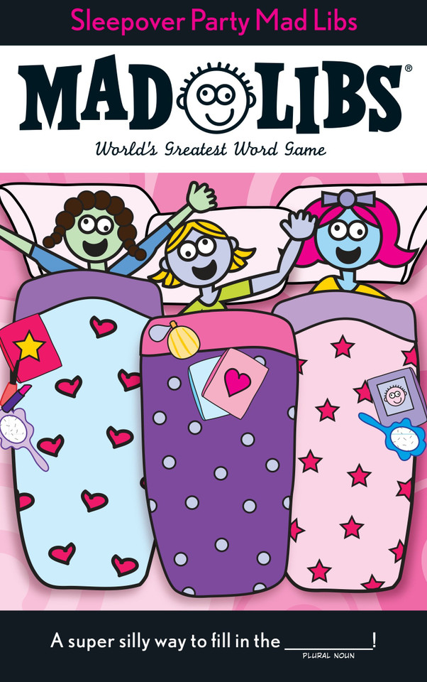 Sleepover Party Mad Libs: World's Greatest Word Game (Mad Libs) book cover by Roger Price, Leonard Stern, Mad Libs