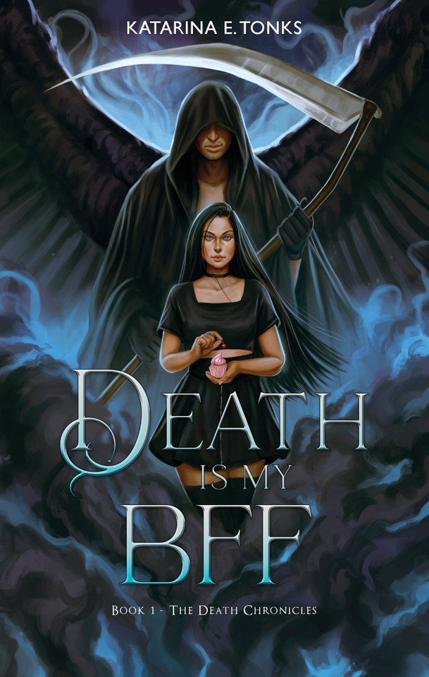 Death is My BFF (The Death Chronicles) book cover by Katarina E. Tonks