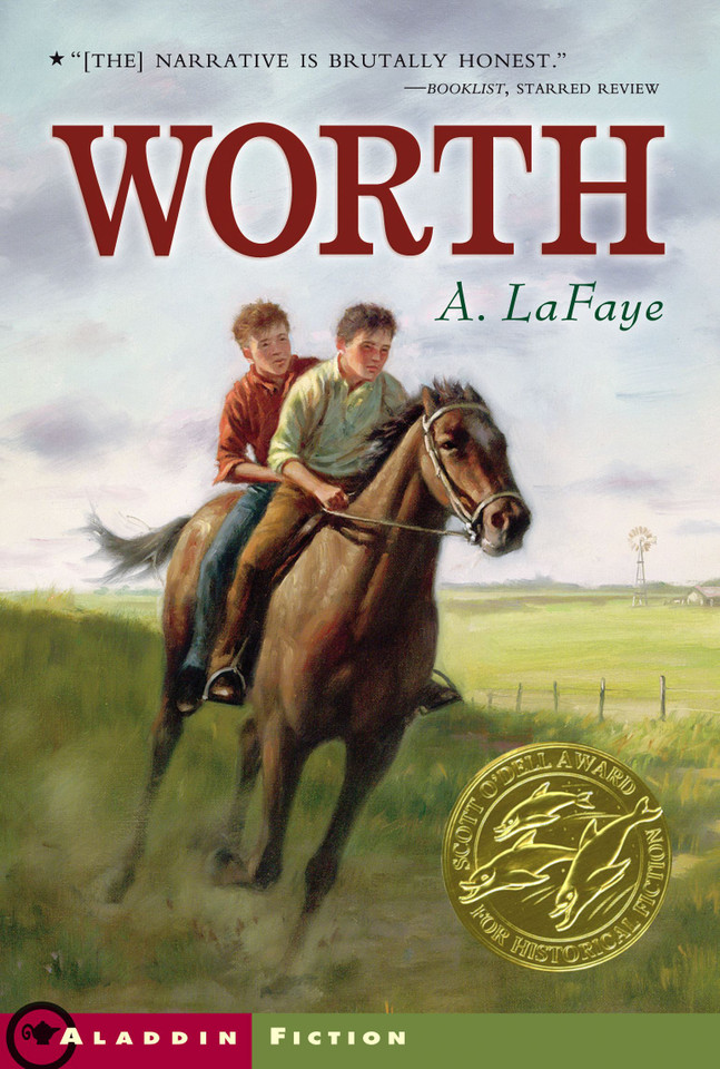 Worth book cover by A. LaFaye