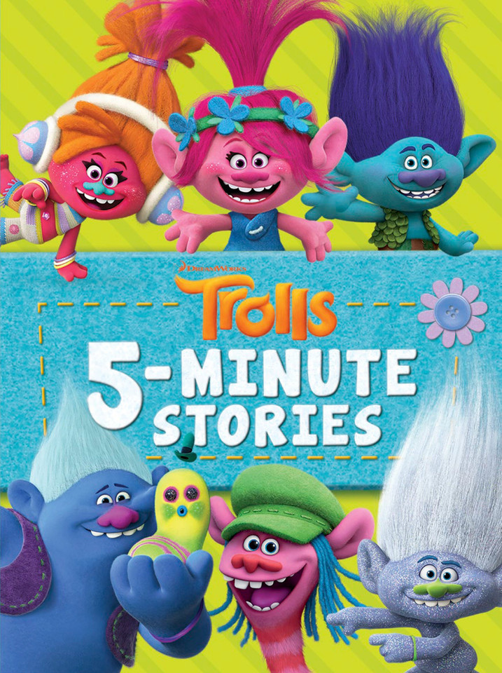 Trolls 5-Minute Stories (DreamWorks Trolls) book cover by Random House