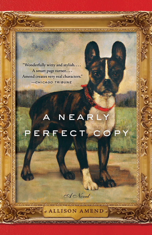 A Nearly Perfect Copy: A Novel book cover by Allison Amend