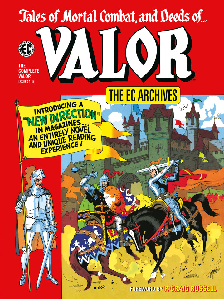 The EC Archives: The Complete Valor (EC Archives) book cover by Otto Binder, Carl Wessler