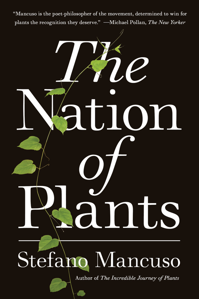 The Nation of Plants book cover by Stefano Mancuso