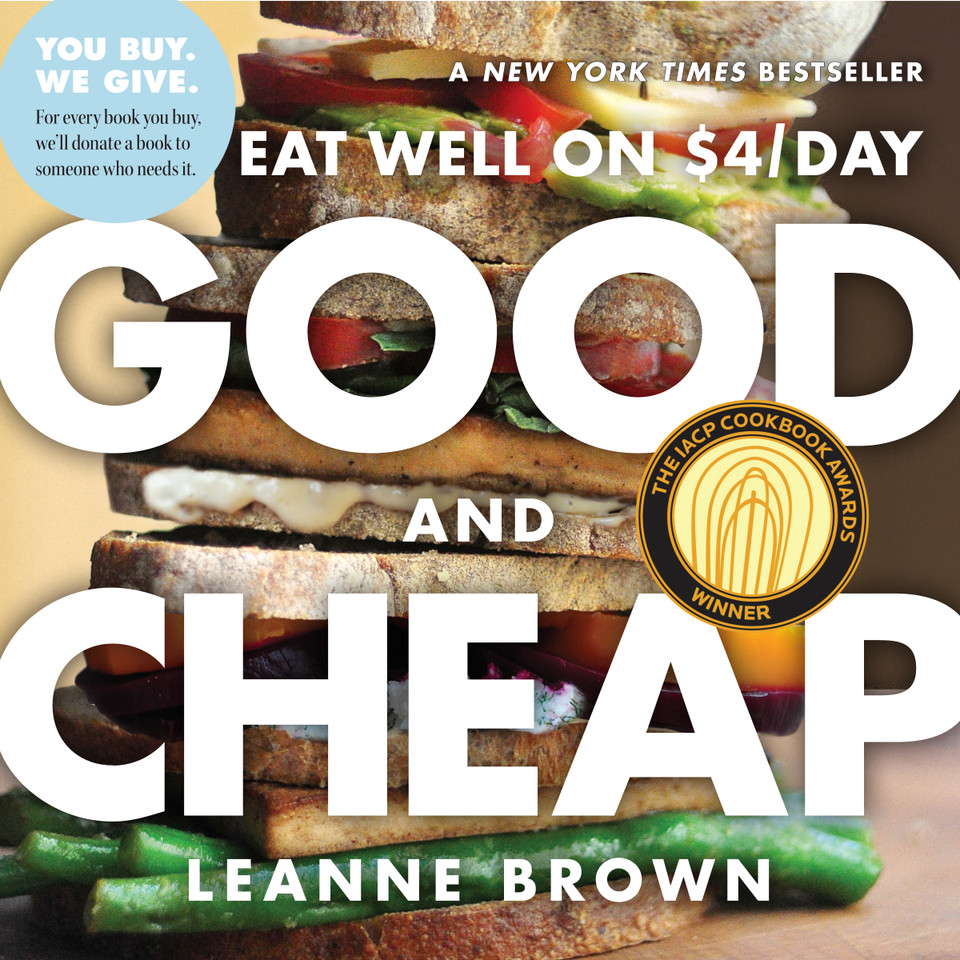 Good and Cheap: Eat Well on $4/Day book cover by Leanne Brown