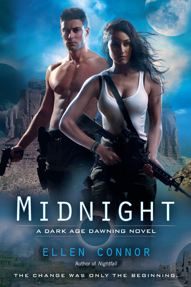Midnight (A Dark Age Dawning Novel) book cover by Ellen Connor