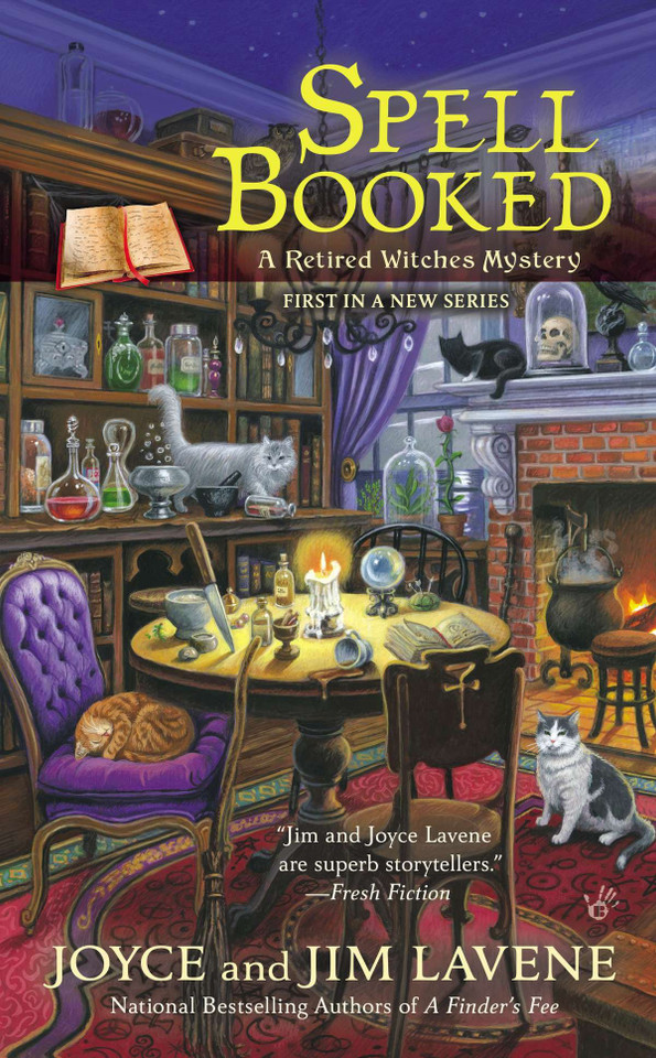 Spell Booked (Retired Witches Mysteries) book cover by Joyce and Jim Lavene
