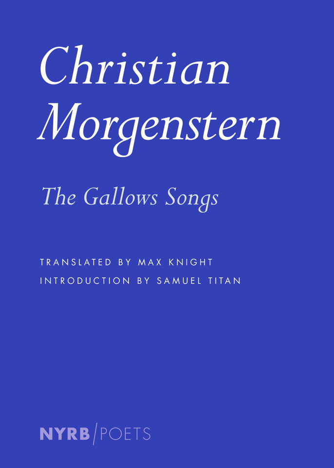 The Gallows Songs book cover by Christian Morgenstern