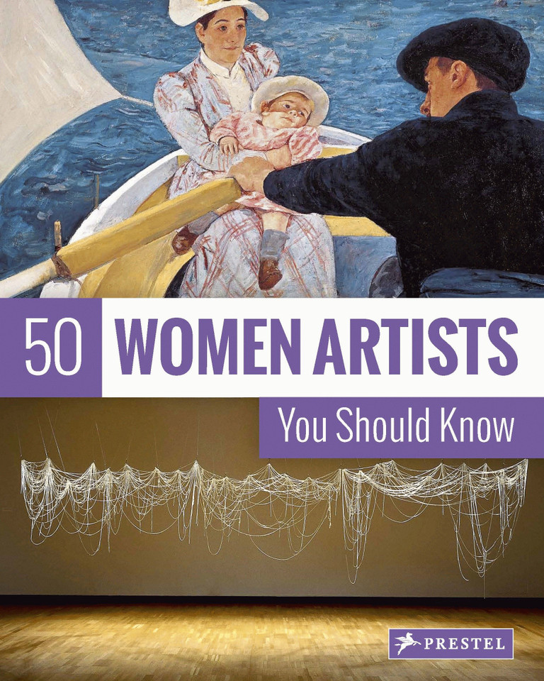 50 Women Artists You Should Know book cover by Christiane Weidemann
