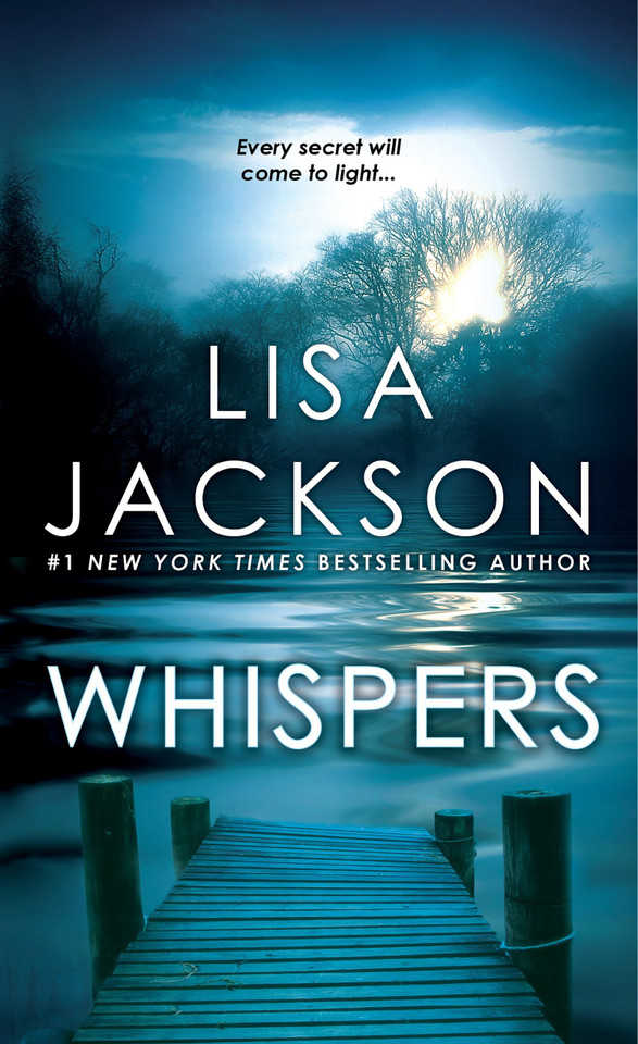 Whispers book cover by Lisa Jackson