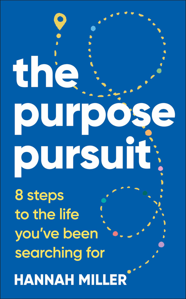 The Purpose Pursuit: 8 Steps to the Life You've Been Searching For book cover by Hannah Miller