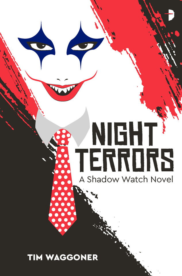 Night Terrors book cover by Tim Waggoner