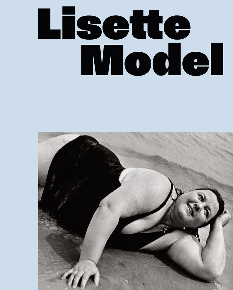 Lisette Model book cover by Walter Moser