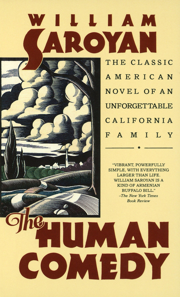 The Human Comedy book cover by William Saroyan