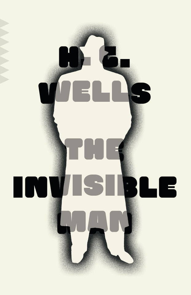 The Invisible Man book cover by H. G. Wells