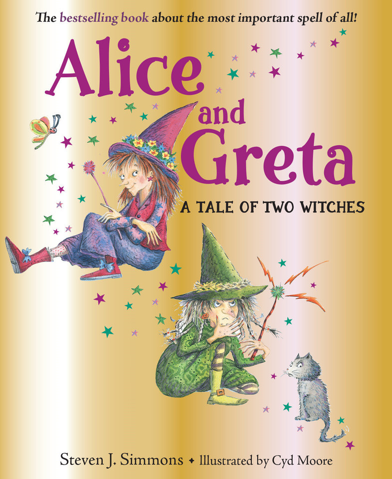 Alice and Greta: A Tale of Two Witches book cover by Steven J. Simmons