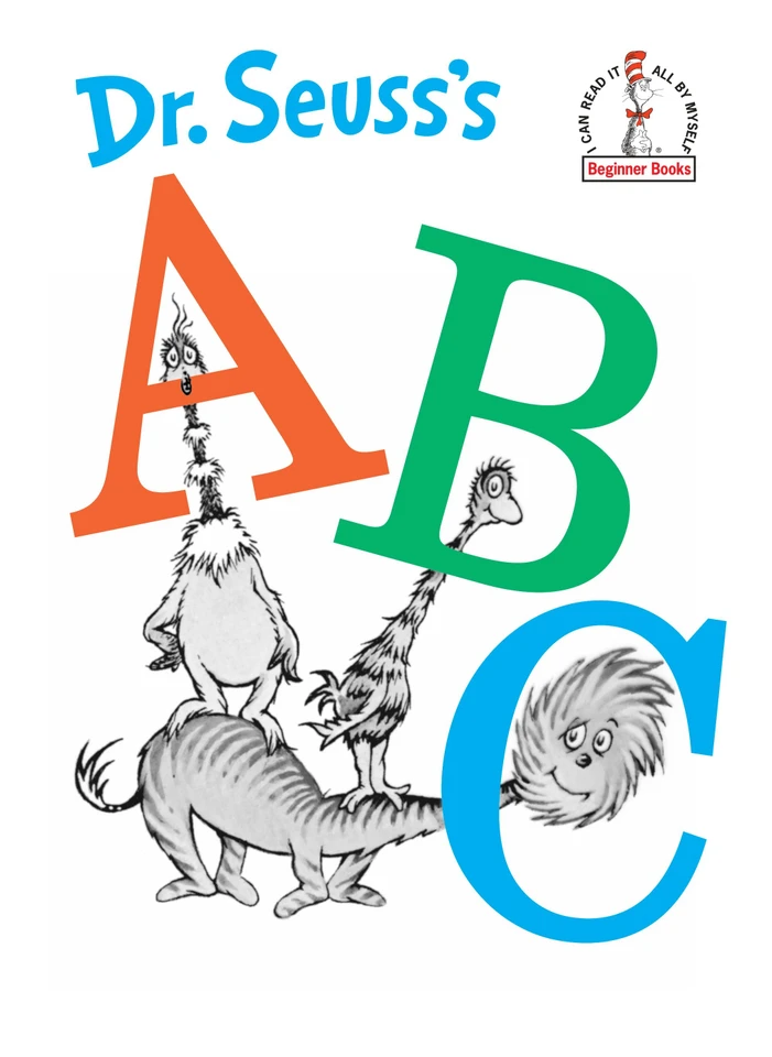 Dr. Seuss's ABC (Beginner Books) book cover by Dr. Seuss