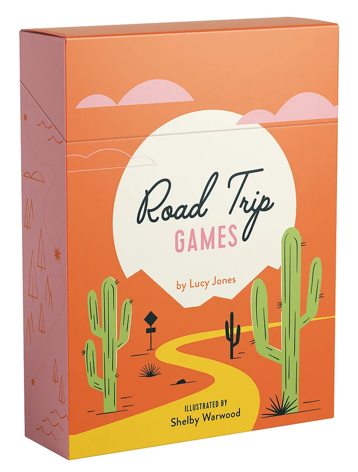Road Trip Games: 50 Fun Games to Play in the Car book cover by Lucy Jones