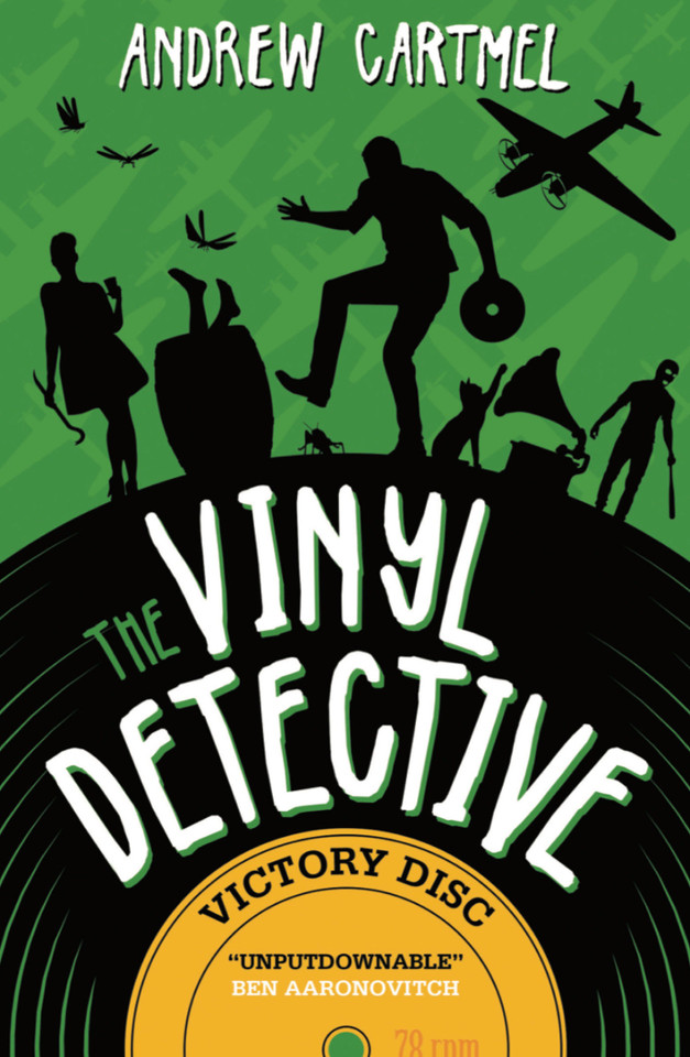 Victory Disc: Vinyl Detective (The Vinyl Detective) book cover by Andrew Cartmel