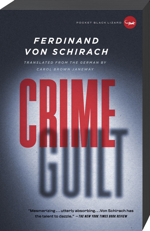 Crime and Guilt: Stories book cover by Ferdinand von Schirach