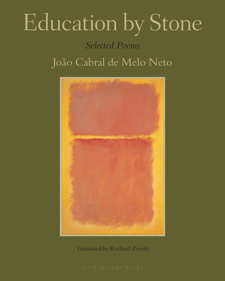 Education by Stone book cover by Joao Cabral De Melo Neto