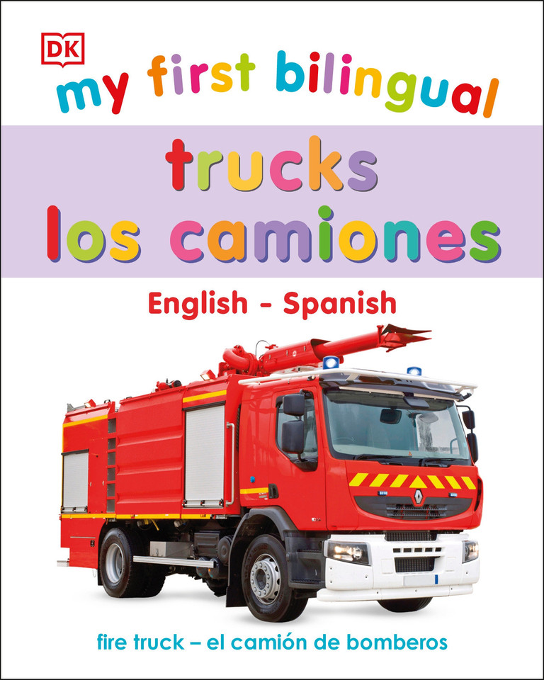 My First Bilingual Trucks (My First Board Books) book cover by DK