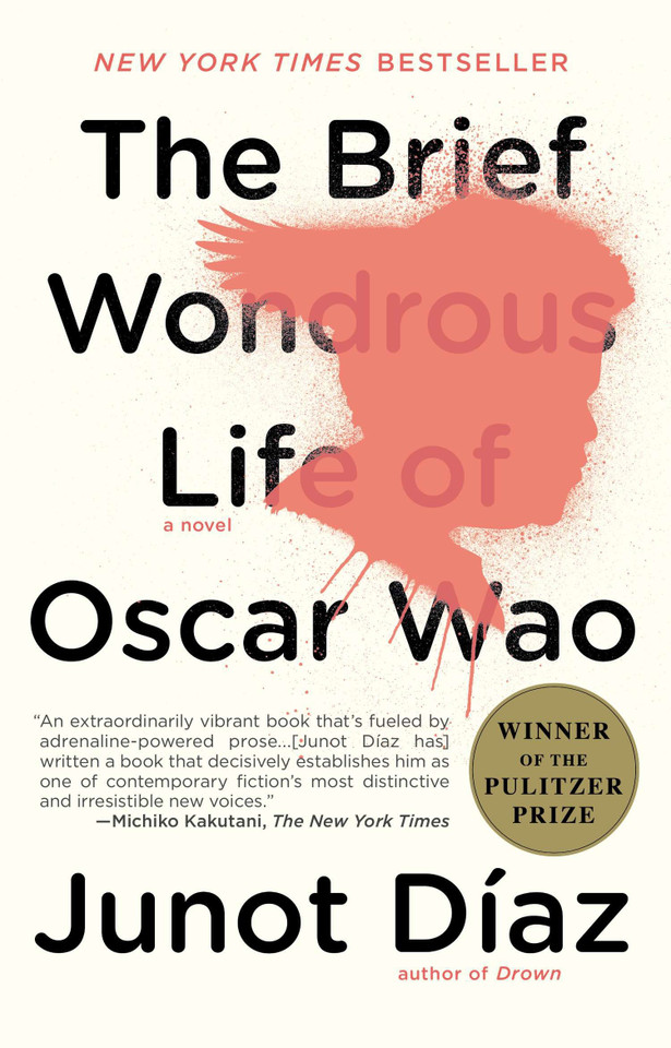 The Brief Wondrous Life of Oscar Wao (Pulitzer Prize Winner) book cover by Junot Díaz