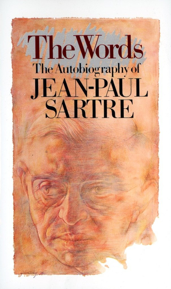The Words: The Autobiography of Jean-Paul Sartre book cover by Jean-Paul Sartre