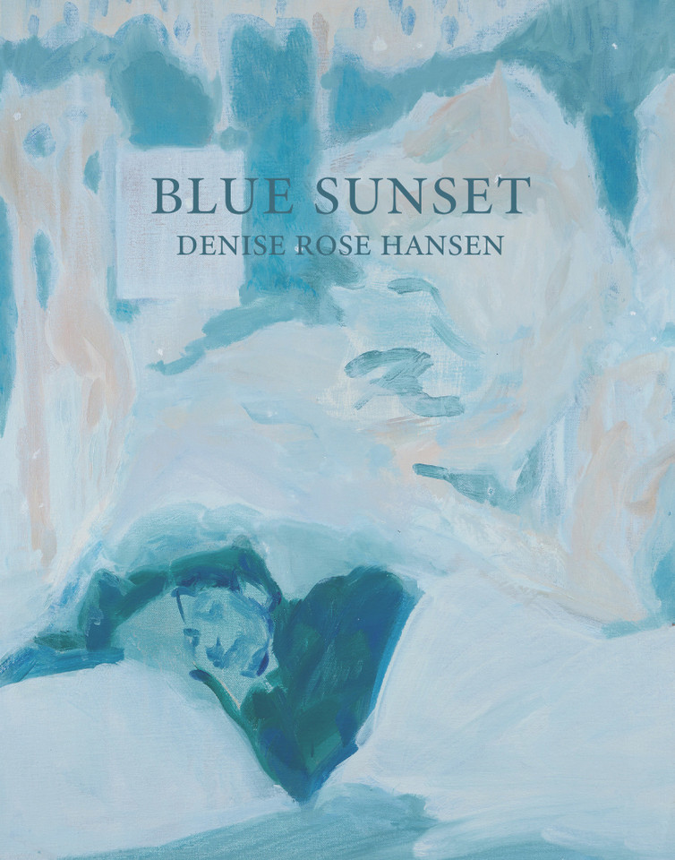 Blue Sunset book cover by Denise Rose Hansen