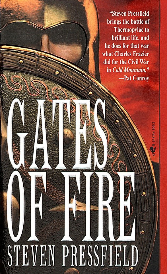 Gates of Fire: An Epic Novel of the Battle of Thermopylae book cover by Steven Pressfield