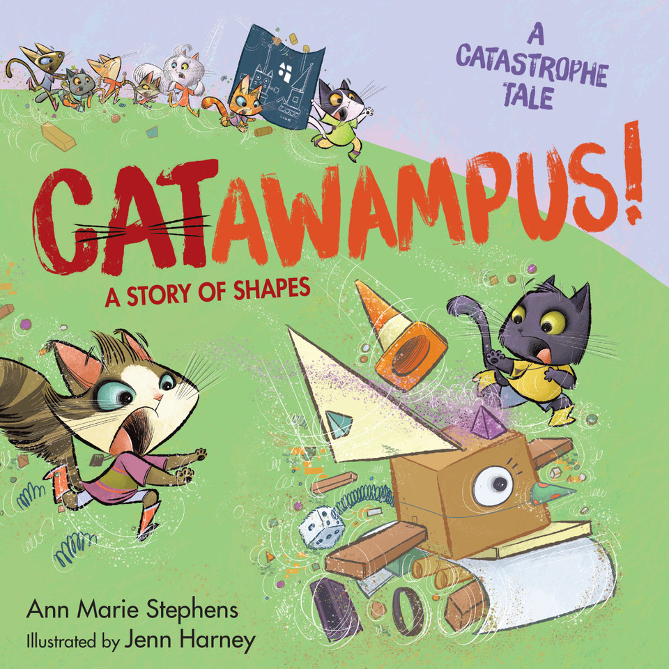 CATawampus!: A Story of Shapes (A Catastrophe Tale) book cover by Ann Marie Stephens