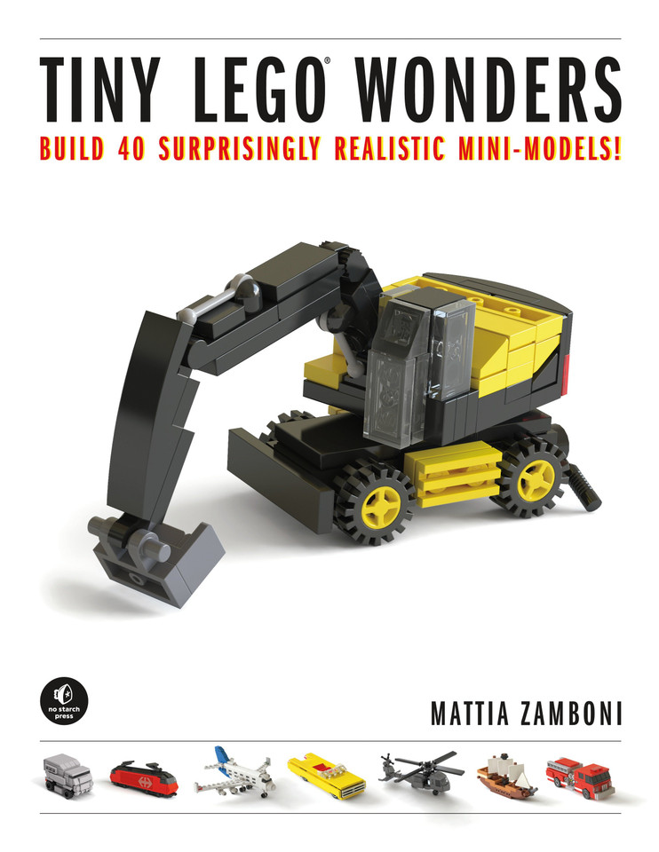 Tiny LEGO® Wonders: Build 40 Surprisingly Realistic Mini-Models! book cover by Mattia Zamboni