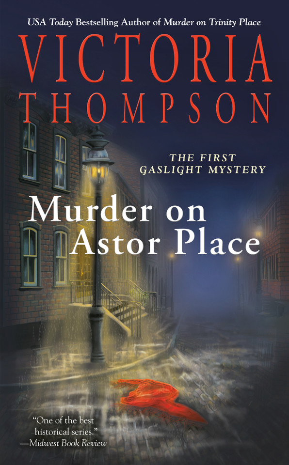 Murder on Astor Place: A Gaslight Mystery (A Gaslight Mystery) book cover by Victoria Thompson
