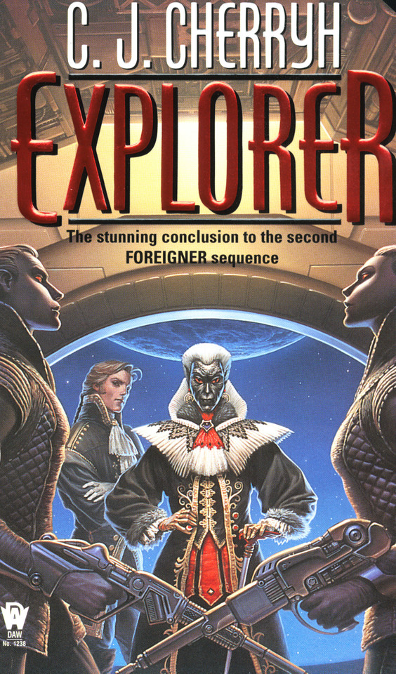 Explorer (Foreigner) book cover by C. J. Cherryh