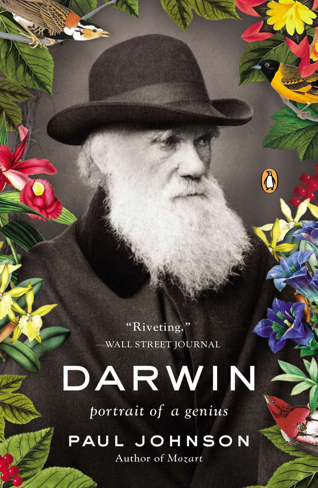 Darwin: Portrait of a Genius book cover by Paul Johnson