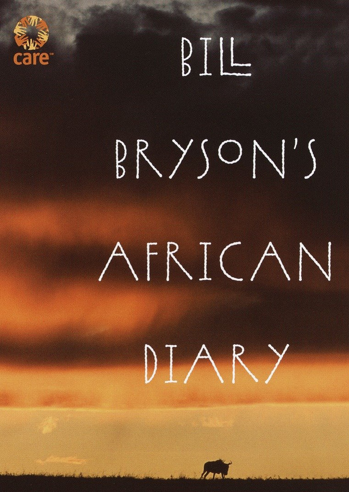 Bill Bryson's African Diary book cover by Bill Bryson