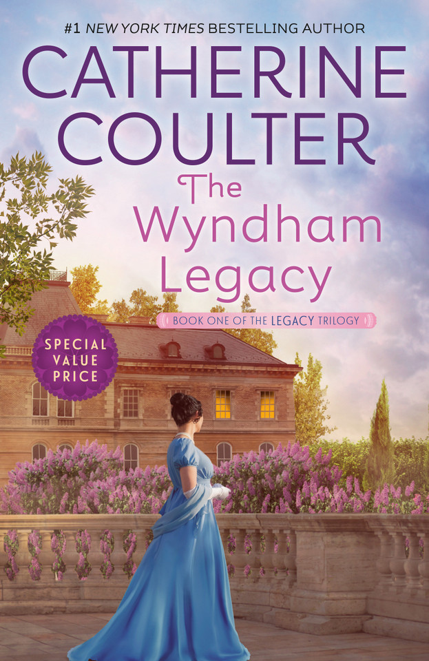The Wyndham Legacy (Legacy Series) book cover by Catherine Coulter