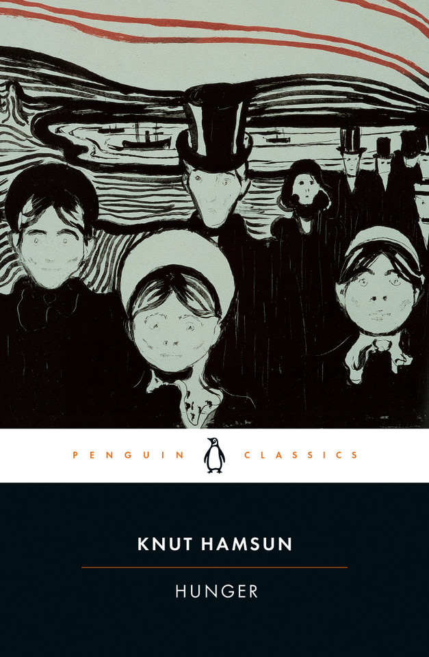 Hunger book cover by Knut Hamsun