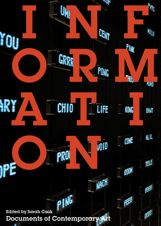 Information (Whitechapel: Documents of Contemporary Art) book cover by 