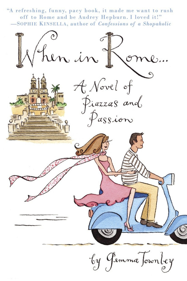 When in Rome...: A Novel book cover by Gemma Townley