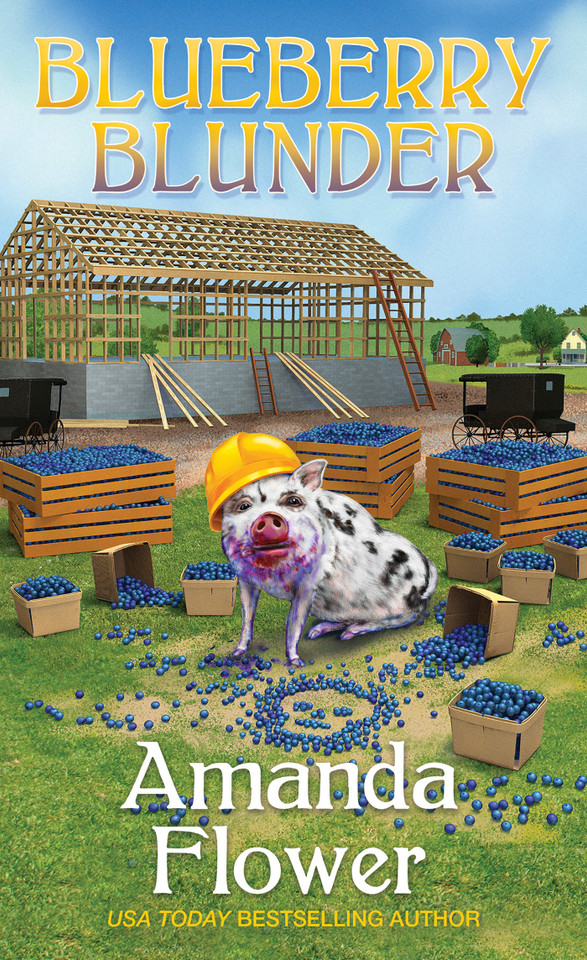Blueberry Blunder (An Amish Candy Shop Mystery) book cover by Amanda Flower