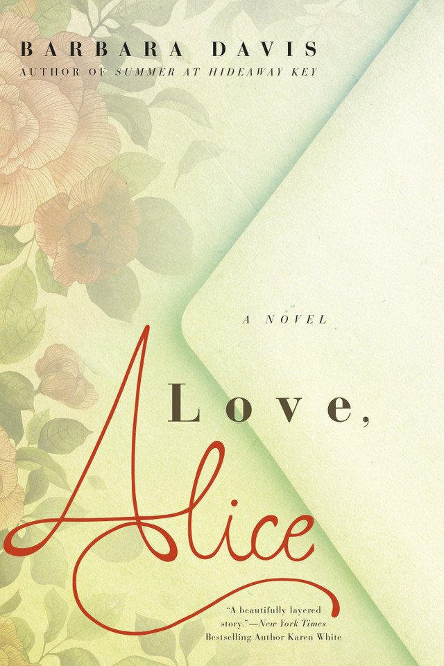 Love, Alice book cover by Barbara Davis