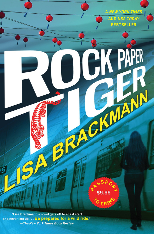 Rock Paper Tiger (An Ellie McEnroe Novel) book cover by Lisa Brackmann