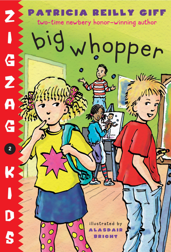 Big Whopper (Zigzag Kids) book cover by Patricia Reilly Giff