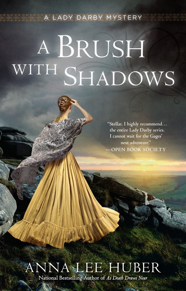 A Brush with Shadows (A Lady Darby Mystery) book cover by Anna Lee Huber