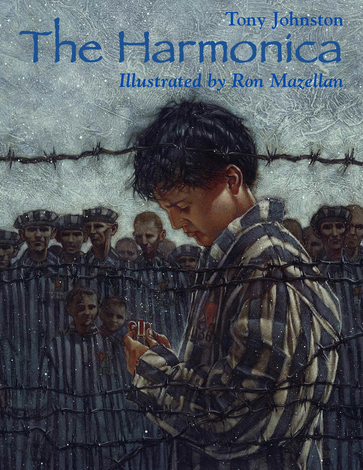 The Harmonica book cover by Tony Johnston