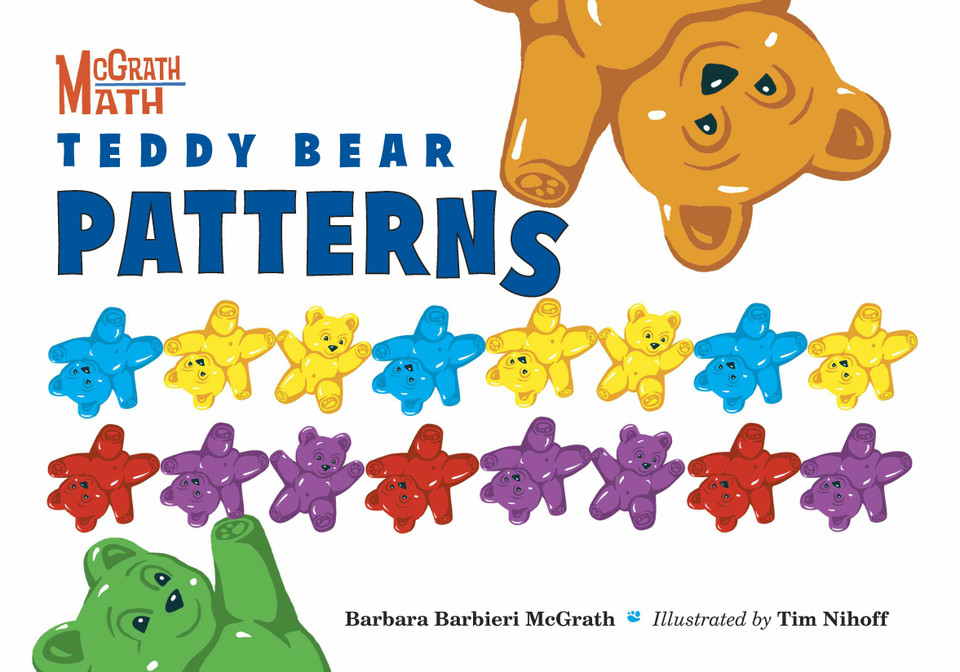 Teddy Bear Patterns (McGrath Math) book cover by Barbara Barbieri McGrath