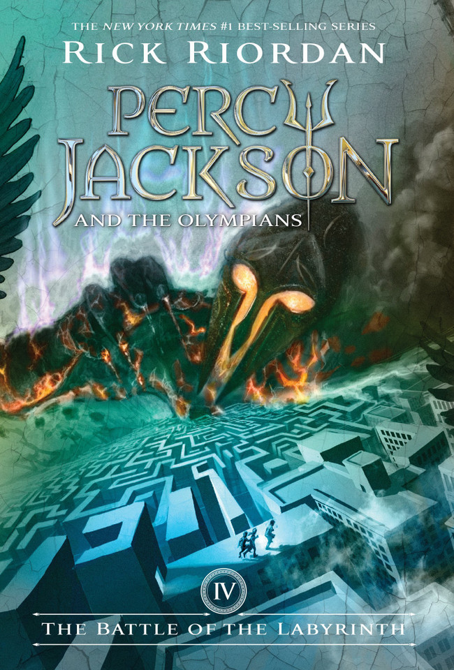The Battle of the Labyrinth (Percy Jackson and the Olympians, Book 4) Cover