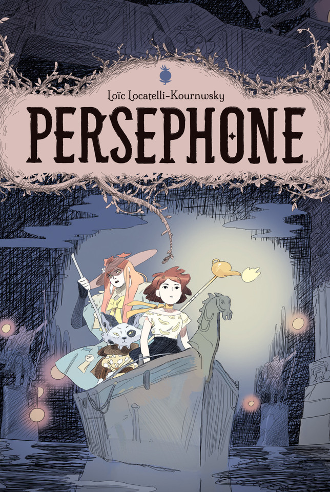 Persephone (Persephone) book cover by Loïc Locatelli-Kournwsky