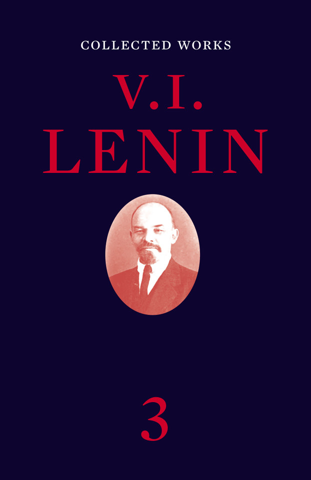 Collected Works, Volume 3 book cover by V. I. Lenin